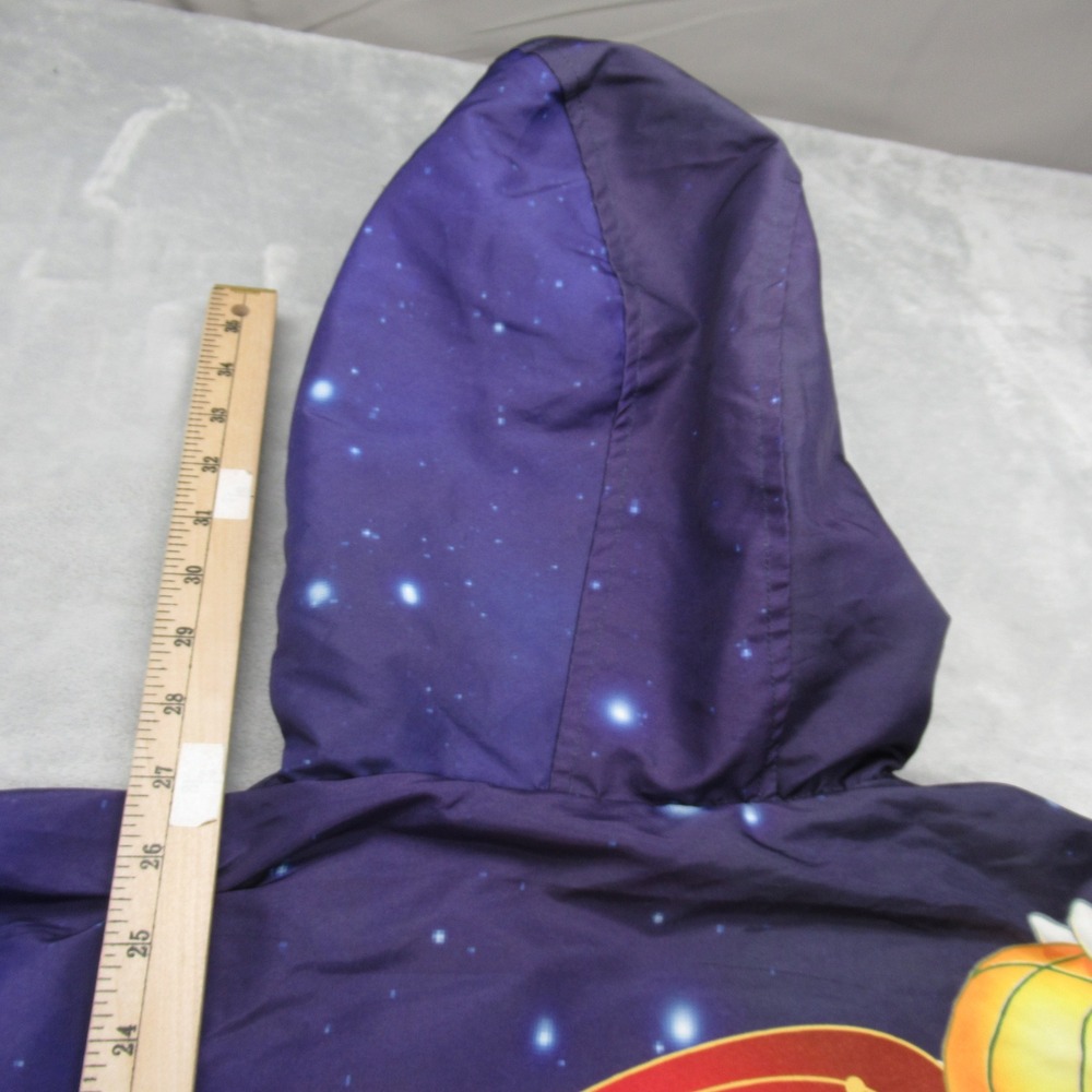Space Jam Jacket‎ Mens Medium Purple Tune Squad Graphic Lightweight Packable - Picture 11 of 14